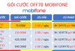 Đăng ký gói cước OFF70 Mobifone ưu đãi 30GB kèm tài khoản Office 365