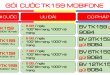 Cách đăng ký gói cước TK159 MobiFone ưu đãi 6GB mỗi ngày và gọi thả ga