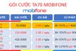Cách đăng ký gói cước TA70 Mobifone cho thuê bao di động